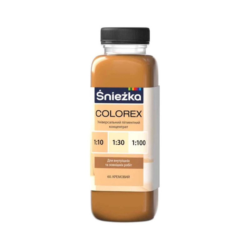 Концентрат пігментний Sniezka Colorex 400 мл для внутрішніх і зовнішніх робіт